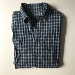 Save Khaki casual checkered buttondown